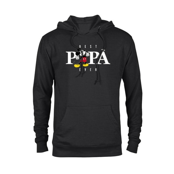 Disney Mickey Mouse Best Papà Ever La Festa del Papà - Pullover Hoodie for Adults - Customized-Black