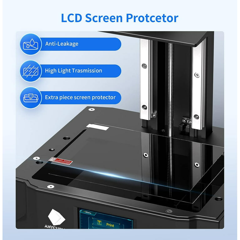 ANYCUBIC Resin 3D Printer, Photon Mono 2 3D Printer with 6.6 Monochrome  LCD Screen Fast Printing, Upgraded LighTurbo Matrix, 6.49'' x 5.62'' x  3.5
