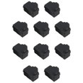 thumbnail image 1 of Puerto de Ethernet Hub RJ45 cubierta del casquillo protector enchufe para anti-polvo 10Pcs Negro, 1 of 5