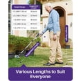 thumbnail image 4 of KEKOY Grabber Reaching Tool for Elderly, 40" Heavy Duty Reacher Grabber Pickup Tool , 4" Wide Extended Weed Gripper Claw with Magnet, 4 of 6