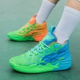 thumbnail image 6 of Basketball Shoes for Womens Colorful Volleyball Fashion High Top Breathable Lightweight Grip Indoor Outdoor Sport Sneakers, 6 of 6