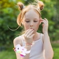 thumbnail image 3 of KAKOWELY pulseras de peluche de unicornio, cómodas y suaves, con forma de animal., 3 of 4