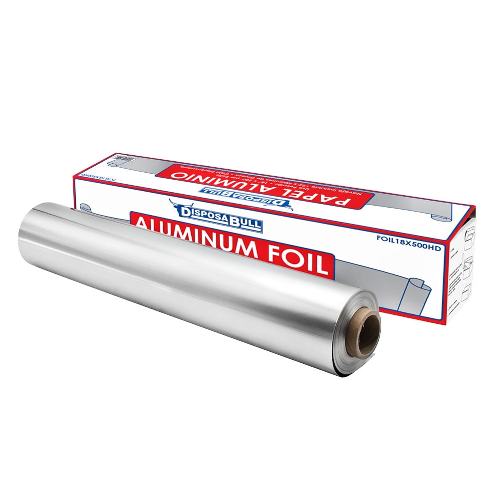 Heavy-Wt, 500 ft Roll Lg, Aluminum Foil Roll - 16W483