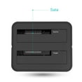thumbnail image 5 of Wavlink USB 3.0 to SATA (5Gbps) Dual-Bay Hard Drive Docking Station For 2.5 inch/3.5 Inch HDD,SSD Support Offline Clone / Backup /UASP Functions [8TBx2 ]-Black, 5 of 10