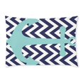 thumbnail image 1 of BOSDECO Chevron Anchor Pillow Case Pillow Cover Two Sides Printing 20x30 inches, 1 of 2