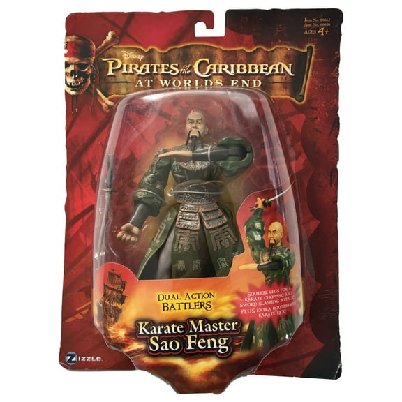 Pirates of The Caribbean At Worlds End Karate Master Sao Feng Action Figure