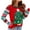 Red, variant on Lovskoo 2024 Merry Christmas Sweaters for Women 2023 Long Sleeve Trendy Print Knit Sweater Top Blouse Red