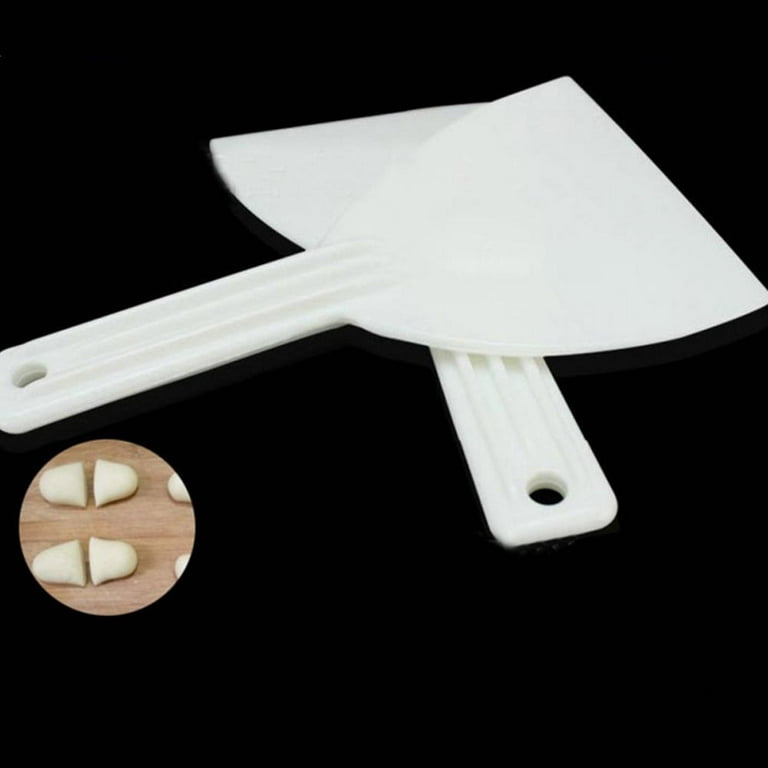 2 PCS Baking Tool Plastic Scraper DIY Pastry Cream Spatula Trapezoidal  Dough Cutting Knife Cake Divider Kitchen Accessories - AliExpress