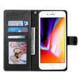 thumbnail image 4 of Funda para FOXDOCK iPhone 7/8– Cuero Premium, 3 ranuras para tarjetas, Protección contra impactos, 4 of 5