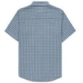 thumbnail image 2 of Dubinik® Viscose Made From Bamboo Mens Short Sleeve Button Down Two Pockets Soft Cool Vintage Regular Fit Mens Casual Shirts, 2 of 6