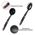 thumbnail image 3 of Juego de utensilios de cocina de nailon, juego de utensilios de cocina de 2 piezas, mango con peso innovador, fácil de limpiar, 3 of 5