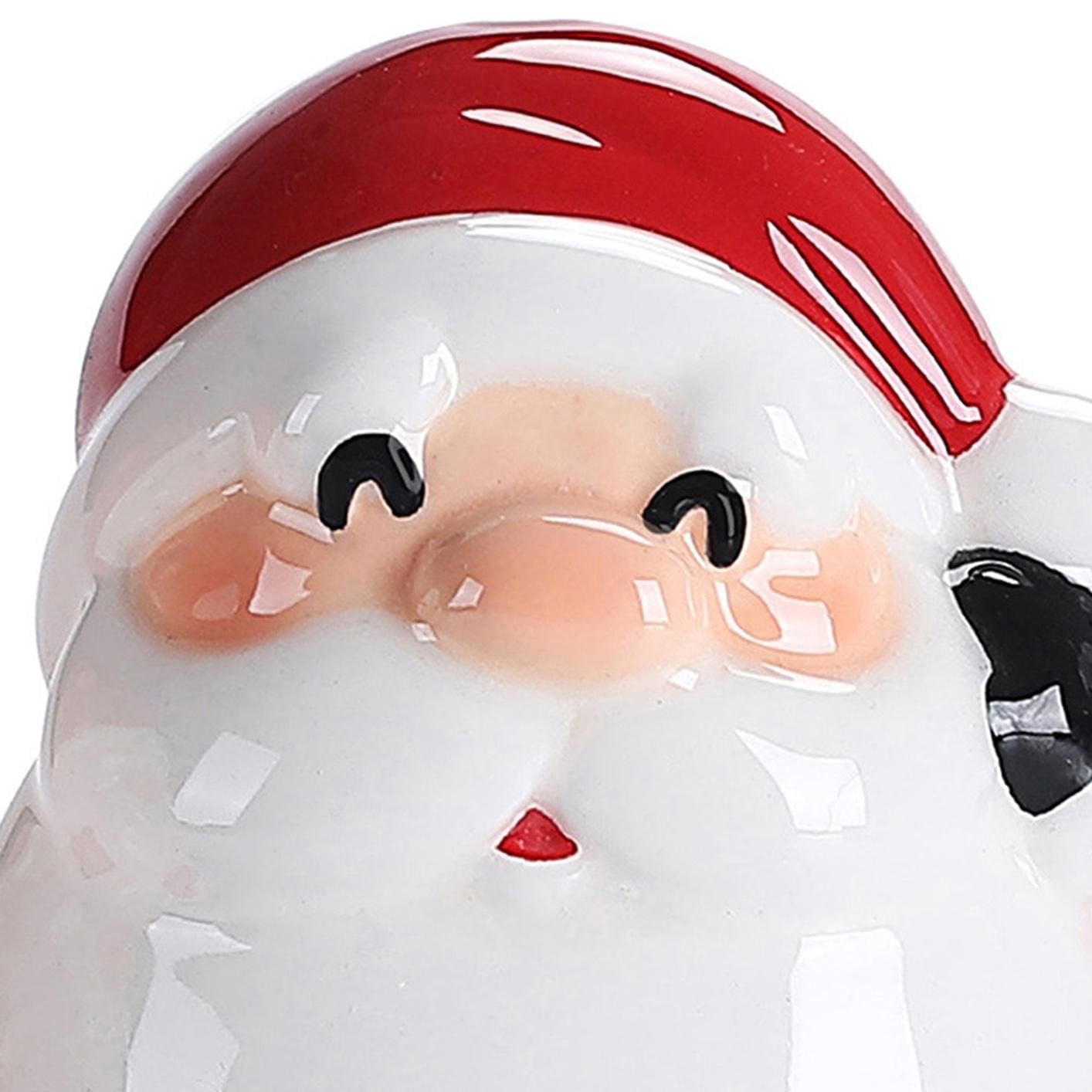 Holiday Time Santa Salt & Pepper Shakers