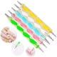 thumbnail image 2 of piezas 2 Way Dotting Pen Tool Nail Art Tip Dot Paint Kit de manicura Xemadio CZMR-HY9, 2 of 5