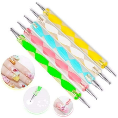 5 pc 2 Way Dotting Pen Tool Nail Art Tip Dot Paint Manicure kit | Walmart Canada 5 pc 2 Way Dotting Pen Tool Nail Art Tip Dot Paint Manicure kit | Walmart Canada
