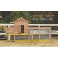 thumbnail image 4 of Outdoor Bunny Cage Chicken Coop Pet House Hutch for Rabbits With Waterproof Roof & Pull Out Tray, 4 of 7