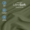 thumbnail image 4 of (2 pack) Bare Home Fitted Sheet - 22" Extra Deep Pocket - Premium 1800 Collection - King, Cypress, 4 of 8