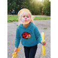 thumbnail image 2 of Smiling Ladybug Hoodie Toddler -Image by Shutterstock,  2 Toddler, 2 of 4