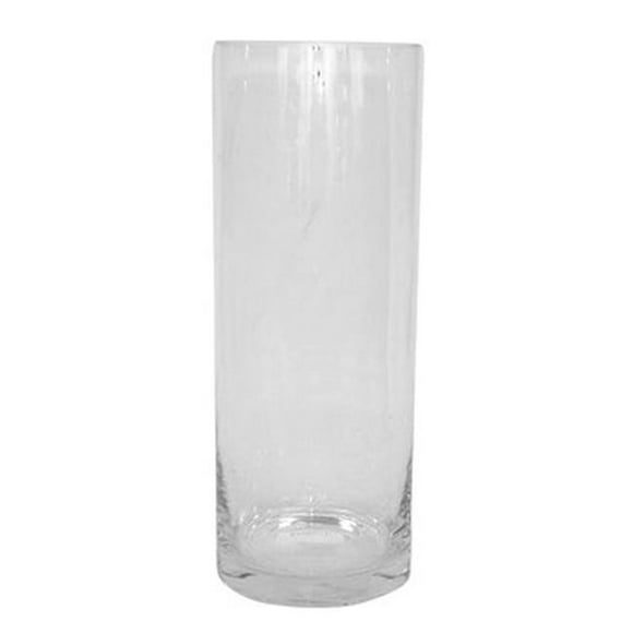 13.5 in. Glass Cylinder Vase