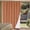 Orange 100"W x 84"L (Pack of 1), variant on Linen Blackout Curtains Durable Thick Textured Linen Look 100% Blackout Patio Door Curtain Anti Rust Grommet Extra Wide Sliding Door Curtain Panel, Orange, W100 x L84 inch
