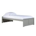 thumbnail image 3 of Hillsdale Furniture Pulse Twin Platform Bed with Trundle, Gray, 3 of 3