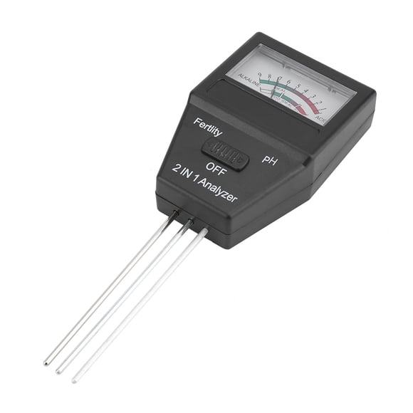 Soil PH Meter, No Battery Easy And Convenient Sturdy And Durable Soil Fertile PH Tester Gardening Tool Kits For Garden Lawn Farm