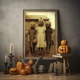 thumbnail image 6 of Three Kids With Pumpkin Heads Poster, Vintage Photography, Art Poster Print, Gothic Occult Poster, Halloween Poster, Wall Decor, 6 of 7