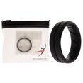 thumbnail image 1 of Anillo de boda de silicona BR Middle Line - Basic-Black de ROQ para hombre - Anillo de 12 mm, 1 of 1