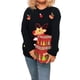 thumbnail image 3 of Suéteres Navideños Feos para Mujer, Suéteres Gráficos de Larga, Suéteres Casuales de Punto para Otoño e Invierno para Mujer Negro S, 3 of 9