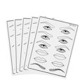 thumbnail image 1 of Minnieouse 5 uds. Piel de práctica de silicona maquillaje permanente ojos pieles plantilla Artificial profesional accesorios escuela de belleza Ayudas para vestirse con gancho de botón Minnieouse CE001508-00, 1 of 6