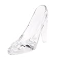 thumbnail image 1 of Crystal Shoes Glass Home Decor Cinderella High-heeled Shoes, 1 of 5