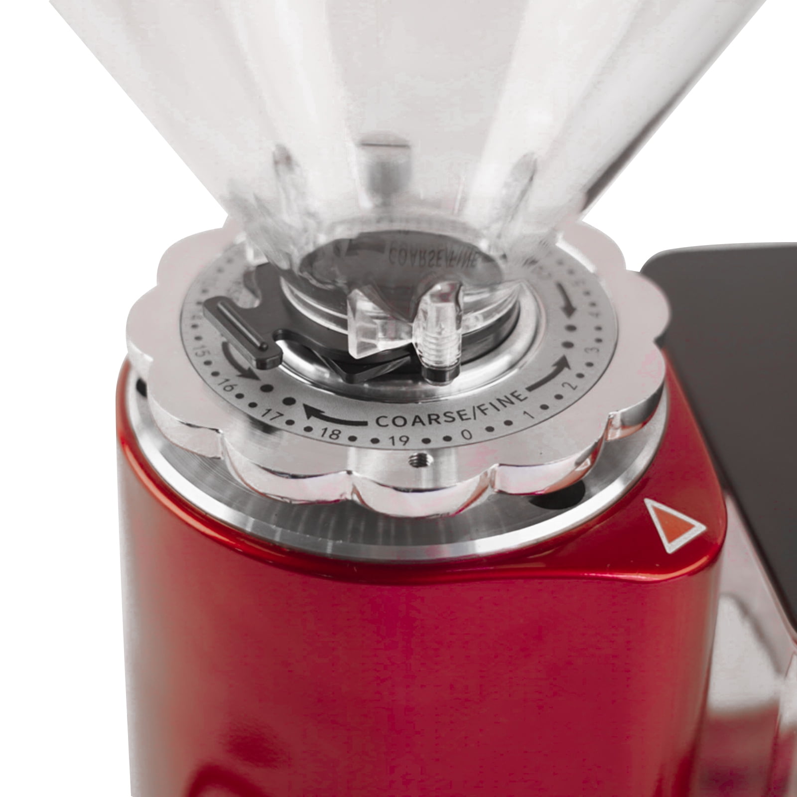 GELUOXI Electric Coffee Bean Grinder 35oz Flat Burr Coffee Grinder with 19 Grinding Settings Adjustable Bulk Coffee Grinder Large Capacity (Red/Black)