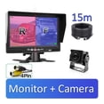 thumbnail image 2 of 2CH 1920*1080P 7" IPS Screen Car Truck Bus AHD DVR Monitor With Digital Video Recorder For Front Rear Reverse Backup Camera, 2 of 7