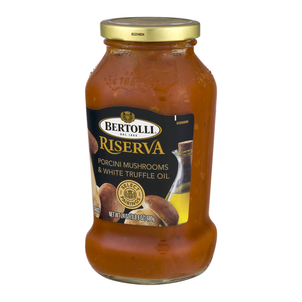 porcini cream sauce truffle oil