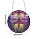 thumbnail image 4 of (D004) Diamante Con Puntos DIY Artística Acrílico Regalo Paredes Y Ventanas Del (un Lado Con Diamante) Libélula Y Mariposa 20*20 Cm, 4 of 9