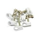 thumbnail image 1 of Clips para cables coaxiales STEREN Grip-Clip, color blanco, paquete de 200, 1 of 6
