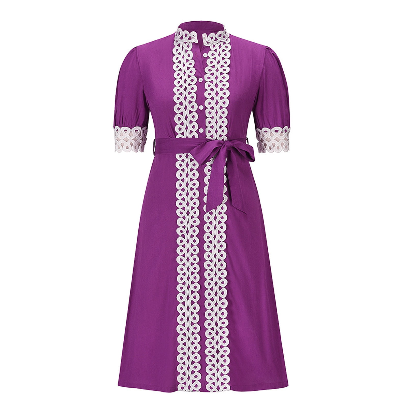 Women s Floral Lace Mock Neck Work 