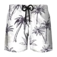 thumbnail image 1 of Simple Beach Coconut Tree 3D Printed Short Pants Mens Summer Board Shorts Swimsuit Male Swimming Trunks Quick-dry Custom Shorts, 1 of 5