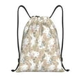thumbnail image 1 of Fotbe Retro Bunny Flower Bolsa Mochila con Cordón Estampada, Bolsa de Gimnasio Deportiva, Bolsa Cinch, Bolsa con Cordón para Hombres y Mujeres-Medium, 1 of 6