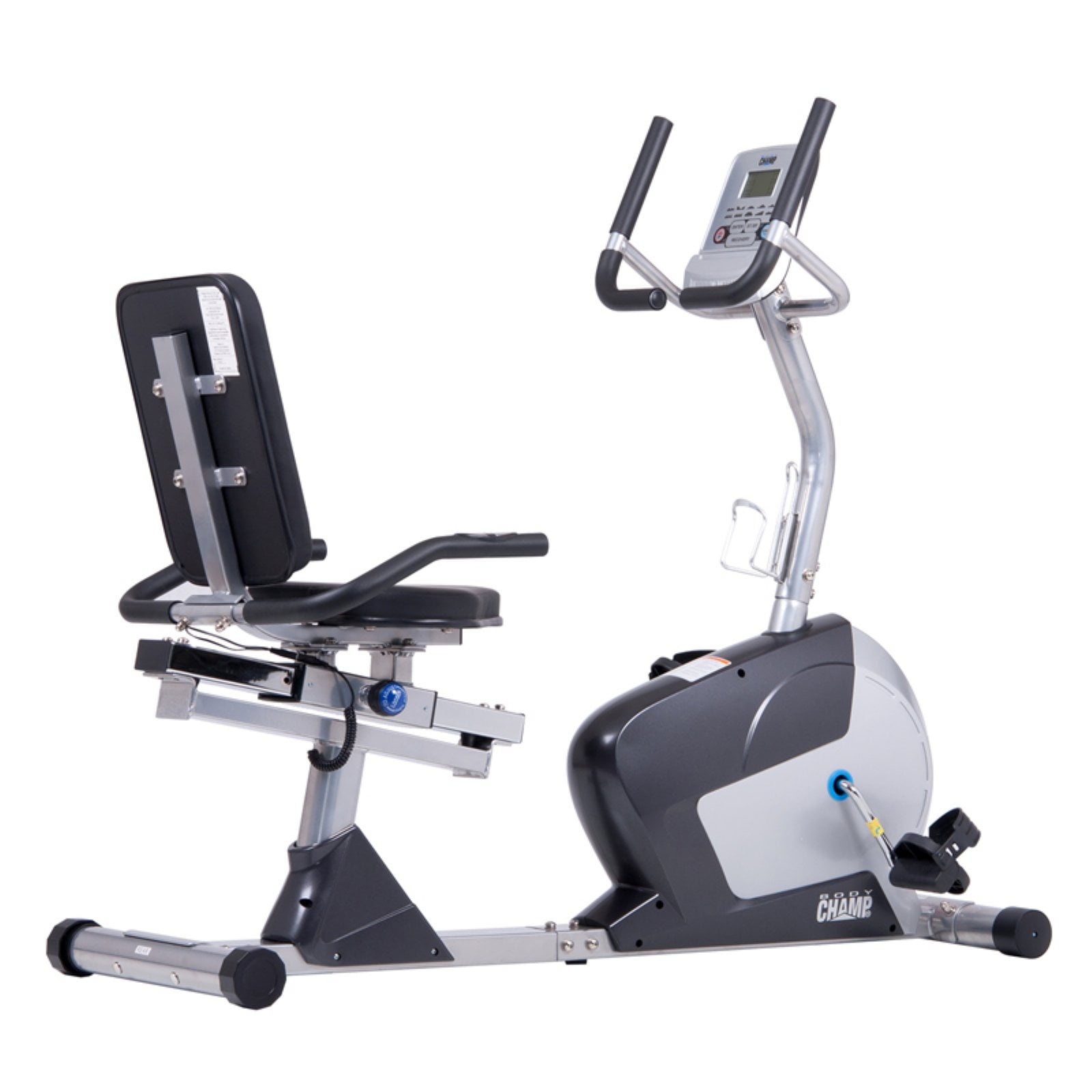 Body Champ Magnetic Recumbent Exercise Bike - Body Champ Stationary