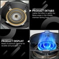 Axio Gas Stove Wok Support Ring Energy Saving Hob Windscreen Pan Rack