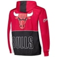 thumbnail image 3 of Men's Mitchell & Ness Black/Red Chicago Bulls Hardwood Classics Big Shot Premium Full-Zip Windbreaker Jacket, 3 of 3