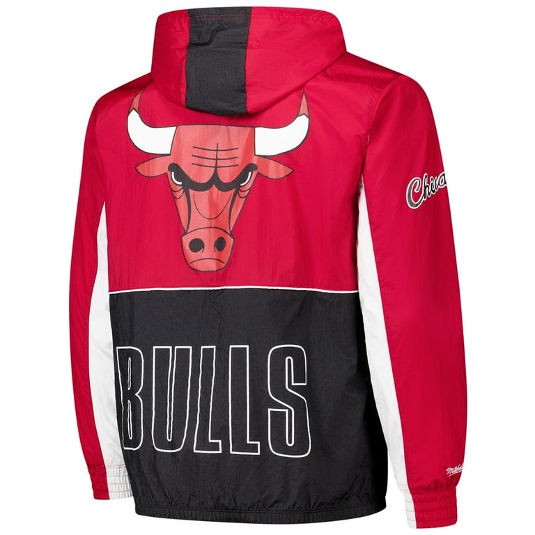CHICAGO BULLS スタジャン XL Chicago Bulls Men's Mitchell & Ness Quilt Lined Jacket MSRP