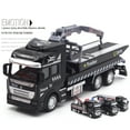 thumbnail image 6 of SPRING PARK Realistic Alloy Police Rescue Transport Vehicle Pull back Car Eucation Kids Toy, 6 of 7