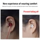 thumbnail image 4 of Tips de Gel Suave Tapones para Oídos Tapones para Oídos Más en Auriculares para Oídos, 3 S / M / L 10 / 12 / 14Mm Negro Y Blanco Tapones para Oídos, 4 of 5