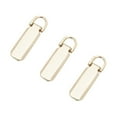 thumbnail image 3 of Aufmer Zipper Pull Replacement,1/2/3/5 Pieces Detachable Zipper Pull Tab Repair Kit for Luggage Clothing Jackets Backpacks Boots Purse Coat(Gold), 3 of 8