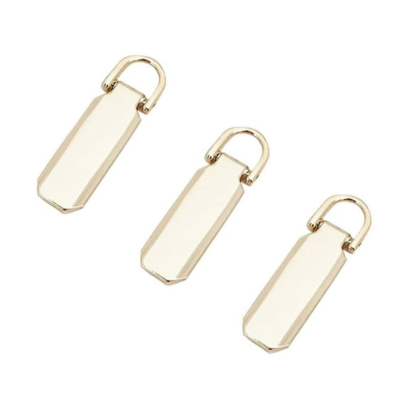 Vacemry Zipper Pull, Detachable Zipper Puller Set, Metal Zipper Replacement for Luggage Clothing, U Shape Ring Design, Easy to Install, Durable & Stylish, Multipurpose