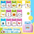 thumbnail image 3 of Aprende palabras en inglés juguetes educativos portátiles para niños actividad interactiva regalo, 3 of 4