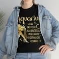 thumbnail image 6 of Aquarius Zodiac Heavy Cotton Tee, 6 of 7
