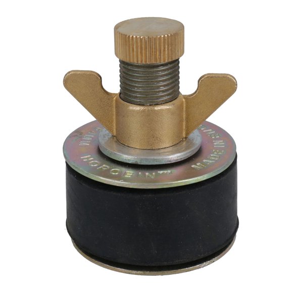 Steel Drain Test Pipe Bung Plug 2-1/2" (65mm) Plumbing Stop Tube Blanking Cap