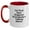 White/Red, variant on Funny Engineer Quotes Gifts from Friends for Men Two Tone Coffee Mugs - Unique Christmas Ideas for Engineer Coworkers and Family